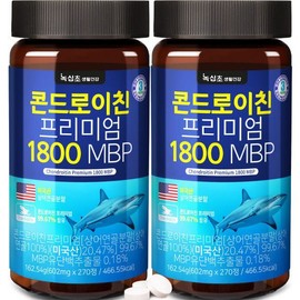 UnKnown Chondroitin Premium 1800 MBP (total 540 tablets) 270 tablets / 콘드로이친 프리미엄 1800 MBP (총 540정) 270정X2병 + 모유유산균 1 콘드로이친 프리미엄 1800 MBP (총 540정) 270정X2병 + 모유유산균 15포 (한정) 저분자 어린 콜라겐 비오틴