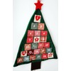 Fabric Christmas Tree Advent Calendar