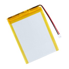 Qimoo 385677 3.7V Lipo Battery 2500mAh 3856777 Rechargeable Lithium Polymer Battery Pack with JST PH2.0mm Connector for Electronic Device