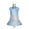 Jingle Bells Lauscha Christmas Tree Bauble Bells Ice Blue Pack