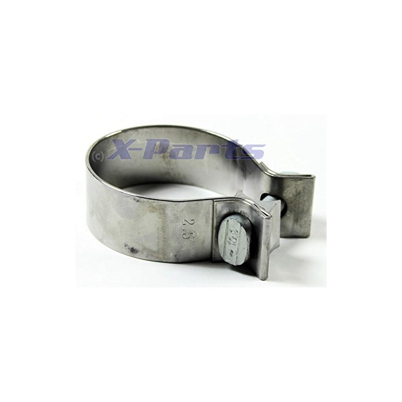 'Exhaust Clamps 63.5 mm 2.5 Clamp Exhaust Pipe Clamp –