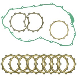 Caltric Clutch Friction Plates and Gasket Kit for Yamaha Raider / S SCL XV1900 2013-2017