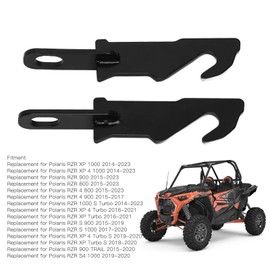 Aramox 3.5Inch Black Door Latch Left And Right Pair Polaris Rzr Xp 4 1000 900 2014-2023 Other Parts