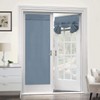 Turquoize Blackout Door Curtain Panel for French Door Curtains Solid