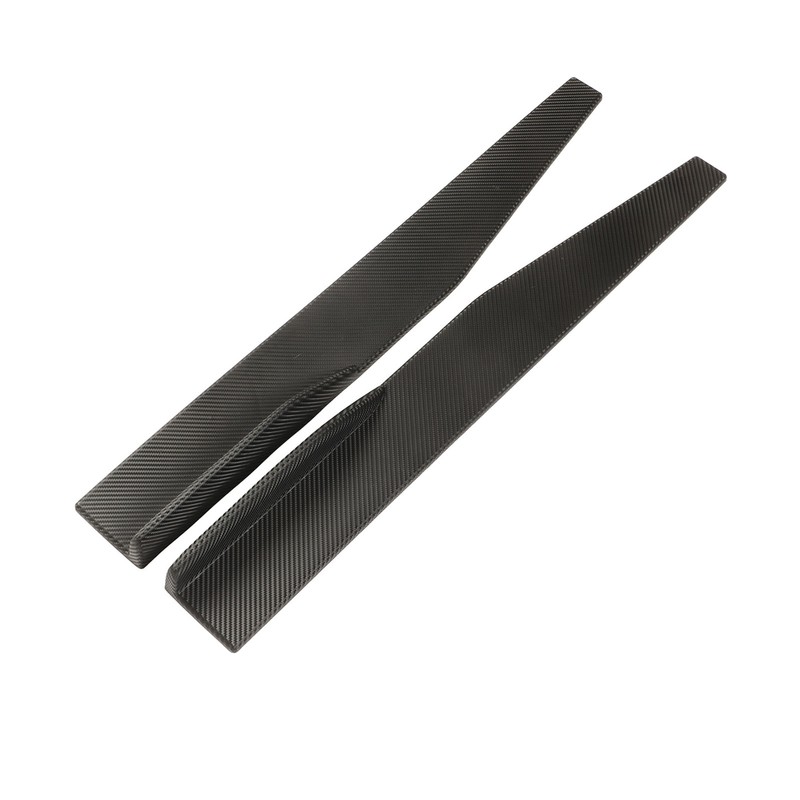 2PCs Side Skirt Winglet Carbon Fiber Style Universal Car Side