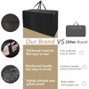 OARCO Large Oxford Heavy-Duty Storage Bag with Handle for Bedding,