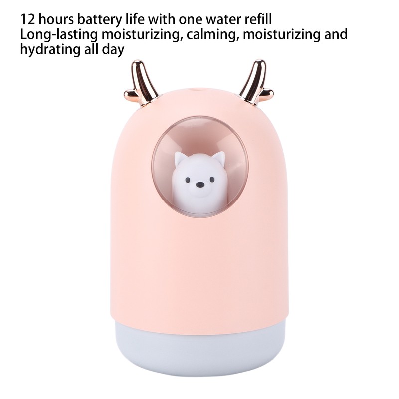 Humidifier USB Mini Home Bedroom Mute Small Desktop Cute Pet