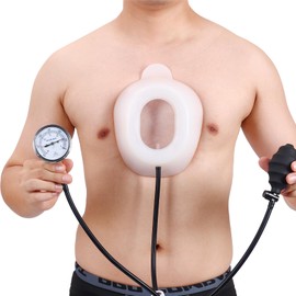 Kaneyvok Kaneyvok Pectus Excavatum Orthosis Brace, Sternal Depression Support, Thoracic Depression Brace, Sunken Sternum Brace for Adults and Child Physical Correction of Pectus Excavatum (S)