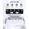 COWSAR Ice Maker Countertop, Portable Ice Machine with Self-Cleaning, 26.5