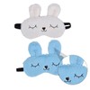 FOMIYES 6 Pcs Plush Rabbit Eye Mask Eye Mask for