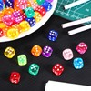 EXCEART 100pcs Bar Dice Drinking Game Dice Small Dice Mtg
