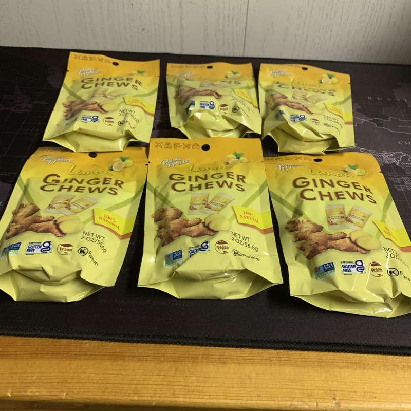 Prince of Peace 6x Prince of Peace LEMON Ginger Chews