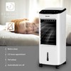 COSTWAY Portable Evaporative Air Cooler for Room, Remote Control, 3-Mode,