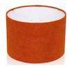 kushade 12" (30cm) Fine Chenille Rust/Burnt Orange Lampshade/Table Lamp/Ceiling Light
