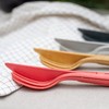 koziol KLIKK Nature Desert Sand Cutlery Set 3-Piece