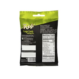 Pulse Candy Pouch Pack | Kachcha Aam Bulk Individually Wrapped | Premium Quality Mango Fruit Flavored With Tangy Twist | DS Group Authenticated Pouch Pack - 3.53 Oz (100 g)