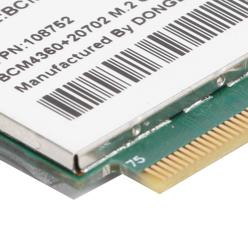 Wireless Network Card 802.11ac 1300Mbps WiFi Bluetooth 4.0 M.2 NGFF