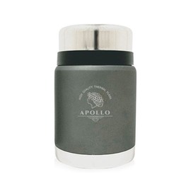 Apollo thermal bamboo container 650ml khaki gray (EL1548) / 아폴로 보온죽통 650ml 카키그레이 (EL1548)