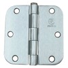 Penrod Interior Door Hinges, Satin Nickel, 3.5 Inch with 5/8