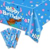 rabofly 2Pcs Cartoon Party Tablecloth for Cartoon Animation Birthday Decorations