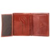 Esquire Toscana Leather Wallet Brown, Brown (Brown)