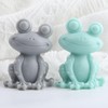 3D Frog Candle Mold Frog Animal Silicone Resin Casting Molds