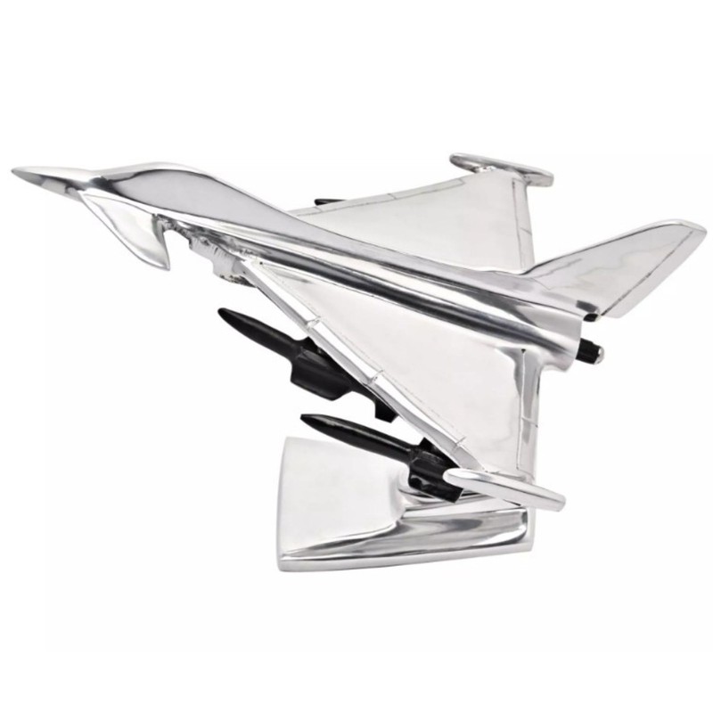 Widdop & Co. Typhoon Jet Aluminium Cast Model Aeroplane -
