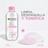 Garnier Skin Active Agua Micelar Desmaquillante Todo Limpia Desmaquilla Tonifica