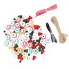 Christmas Bead Decoration Kit DIY Ornament Set Tree Hanging Decor