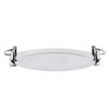 Stainless Steel Buffet Plate Bright Mirror Finish Serving Tray with