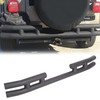 KUAFU Rear Dual Tube bumper Compatible with 1997-2006 Jeep Wrangler