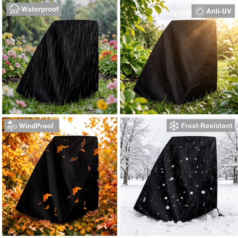 Garden Hose Reel Cover, 26 x 24.8 x 34.6Inch Waterproof