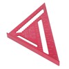 Woodworking Triangle Aluminum Alloy Red Corrosion Resistance Clear Scale Carpentry