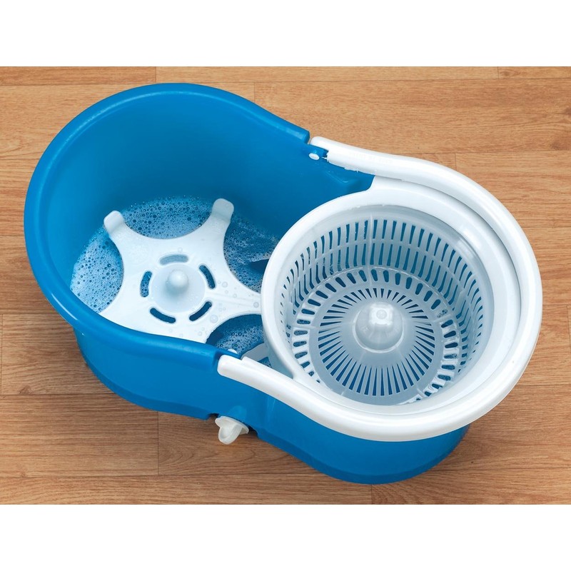 WalterDrake Clean Spin 360 Microfiber Mop and Bucket Set