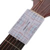 Guitar String Action Gauge Ruler, 2Pcs Double Sided Guitar Fingerboard