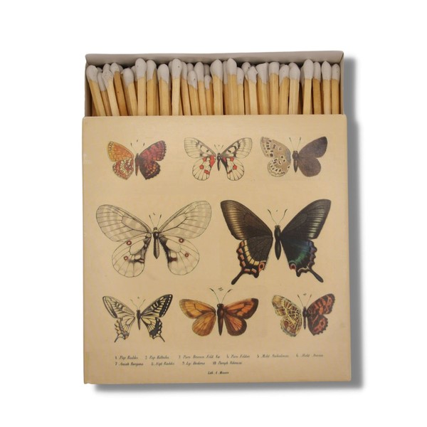 Curator Home Luxury Gift Long Safety Matches | Stylish Botanical