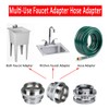 Multi Function Faucet Aerator to Garden Hose Adapter, 15/16" NPT
