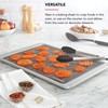 KitchenAid Nonstick Steel Cooling/Baking Rack, 12.5x17.75-Inch, Silver