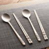 Golden Bell Ari and Cloud Turtle Organic Couple Spoon Set