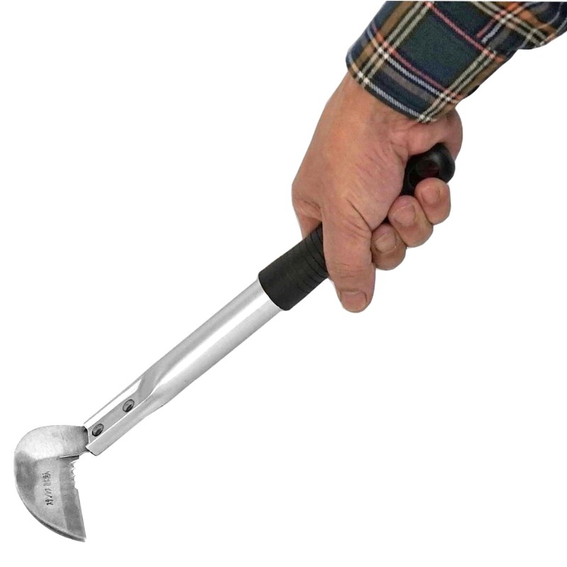 Japanese Weeding Sickle Heavy Duty 3.5" Japanese Stainless Steel Blade,