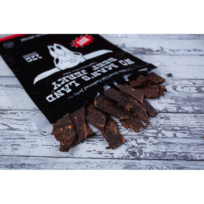No Mans Land Premium Beef Jerky | 17G High Protein