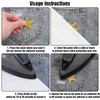 30Pcs Gold Star Iron on Patch, 3 Sizes Gold Embroidered