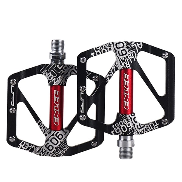 Kisangel 2pcs Lightweight Bike Pedals Non- Bearing Treadles for Smooth