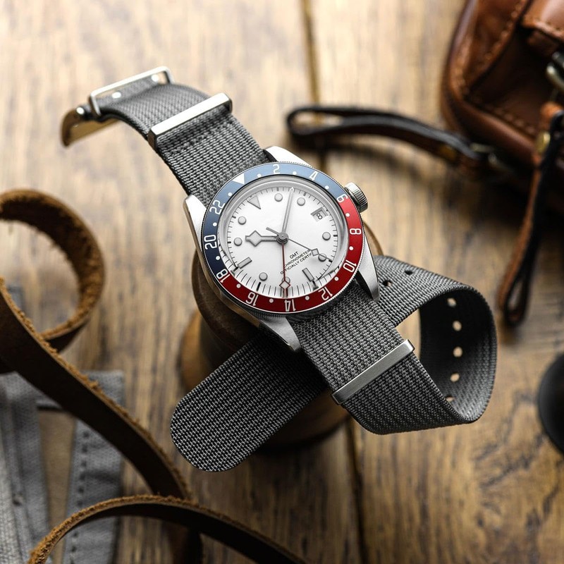 [WatchGecko] Watch Geko Ridge Military Nylon Watch Band - Stylish