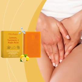 Jabón Blanqueador De Limón Y Cúrcuma Con Ácido Kójico Priva