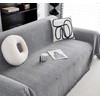 Mini Skater Small Upholstery Pins Linen Fabric Covered Button Twist