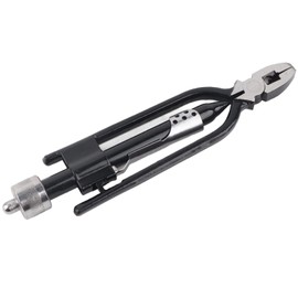 Small Safety Wire Pliers, 6in High Carbon Steel Safety Wire Twisting Pliers Locking Hand Tool Heavy Duty Wire Twisting Tool with Spring Return for Aircraft Machinery