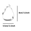 ZDYWY Pear Shaped Cookie Cutter