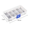 TUPARKA 200Pcs Nuts and Bolts Set Machine Screw and Nut