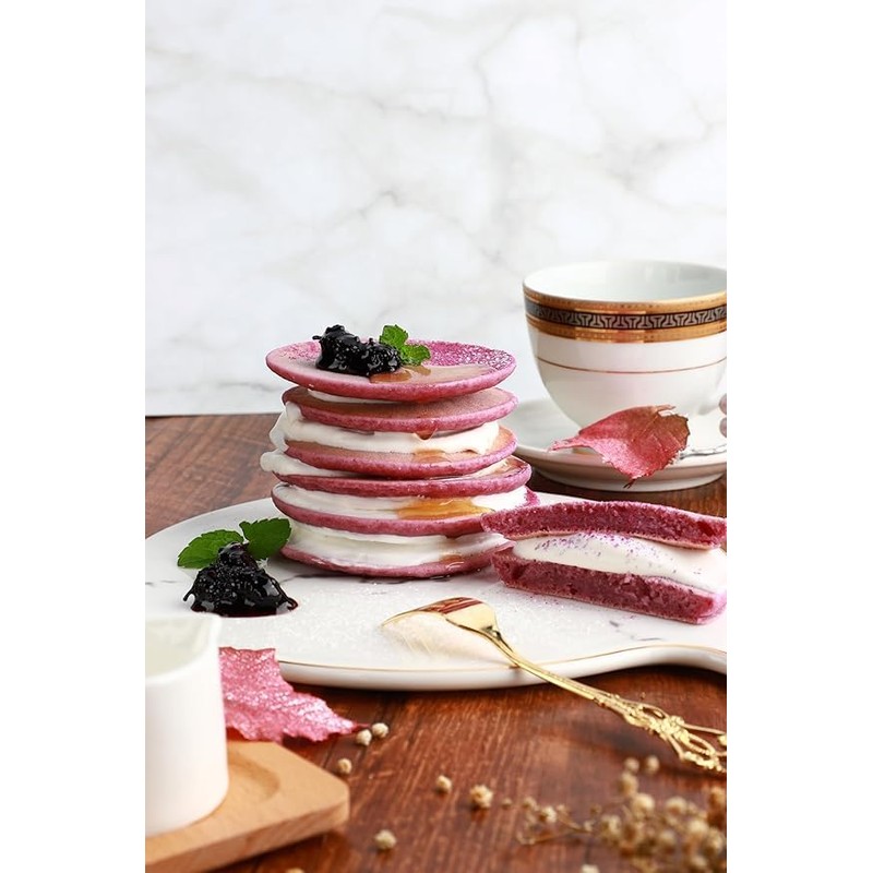 Mochi Foods Ube Mochi Pancake and Waffle Mix, 8 oz,